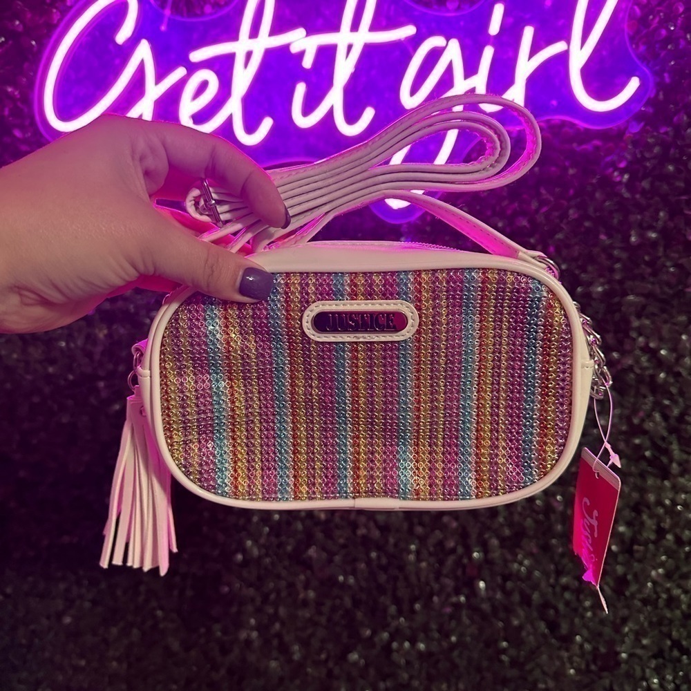 Justice crossbody bag